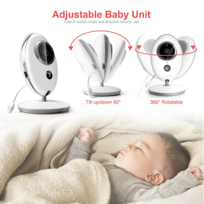 Wireless LCD Audio Video Baby Monitor