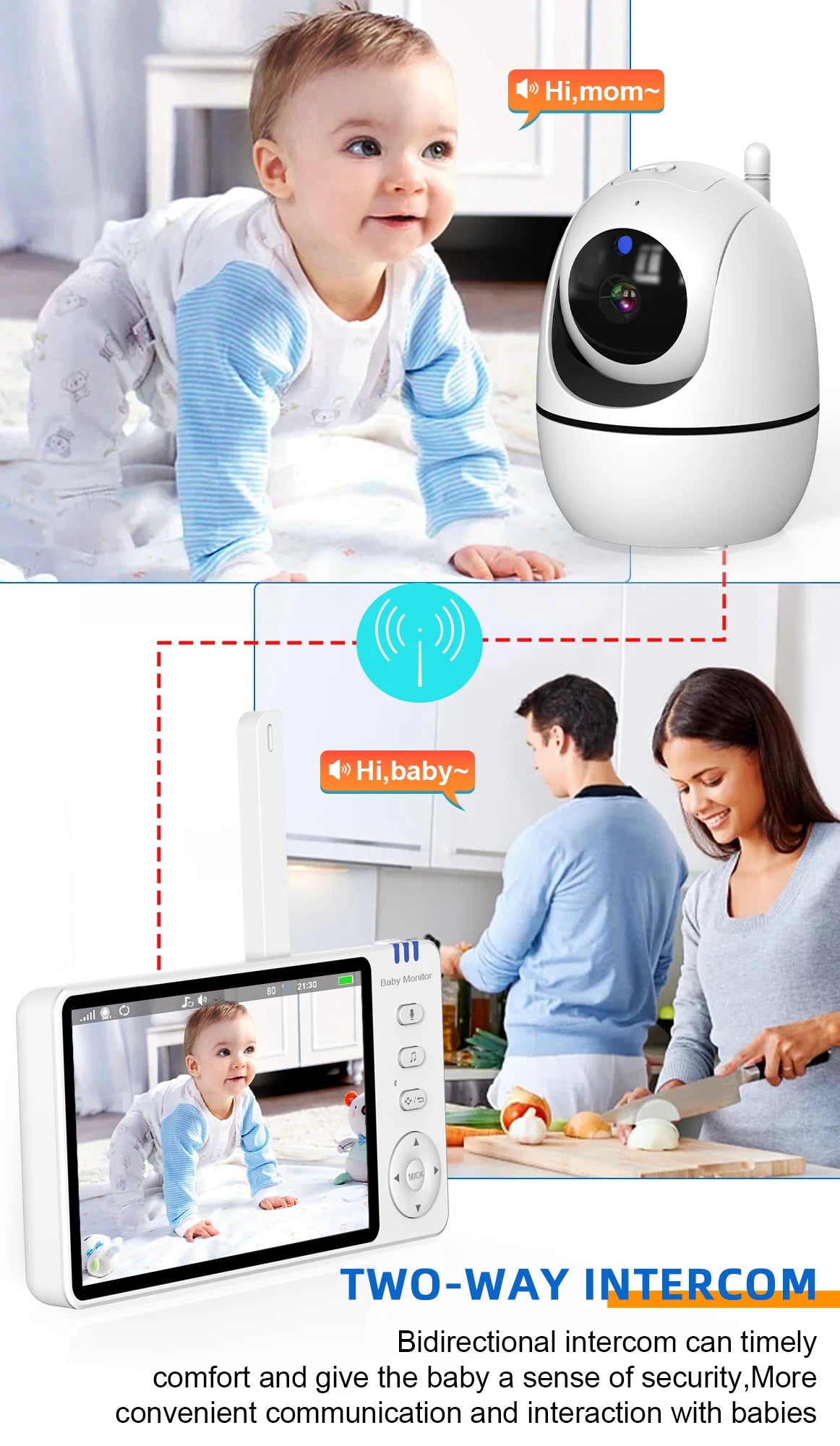 Eye4U Baby Cry Alarm