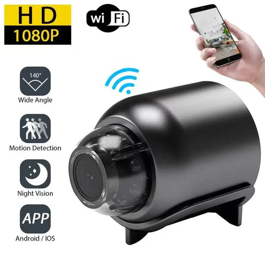 1080P HD Mini WiFi Camera Indoor Safety Security Surveillance Baby Monitor Night Vision Camcorder IP Cam Audio Video Recorder