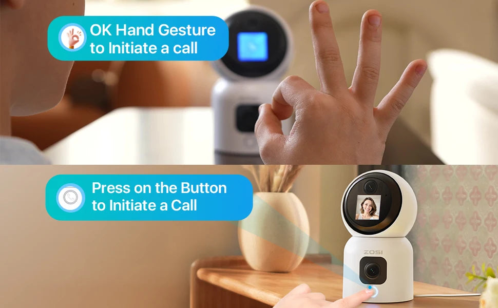 Smart Auto Tracking Home Security Camera