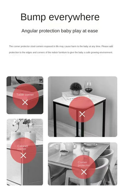 Durable Rubber Table Corner Safe Protectors