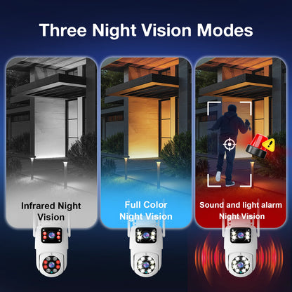 10MP Dual Lens Tuya Wi-Fi Wireless Camera