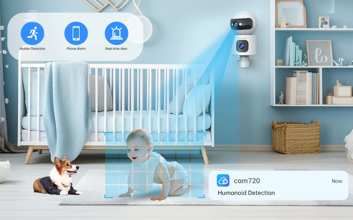 Smart WiFi Lenovo Dual Camera