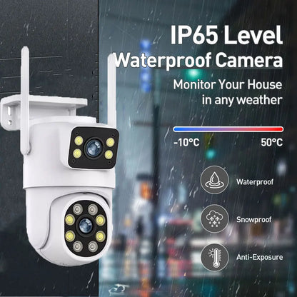 10MP Dual Lens Tuya Wi-Fi Wireless Camera