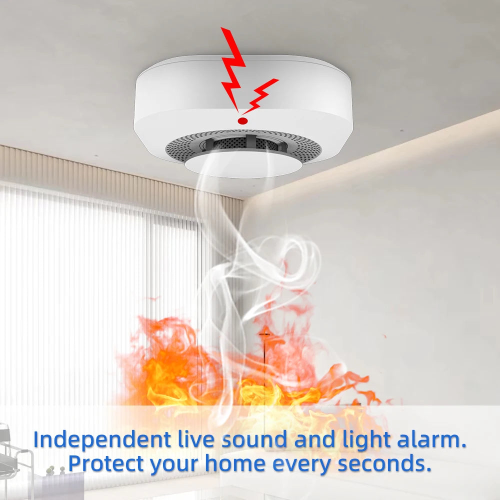 Gautone Independent Smoke Alarm Security