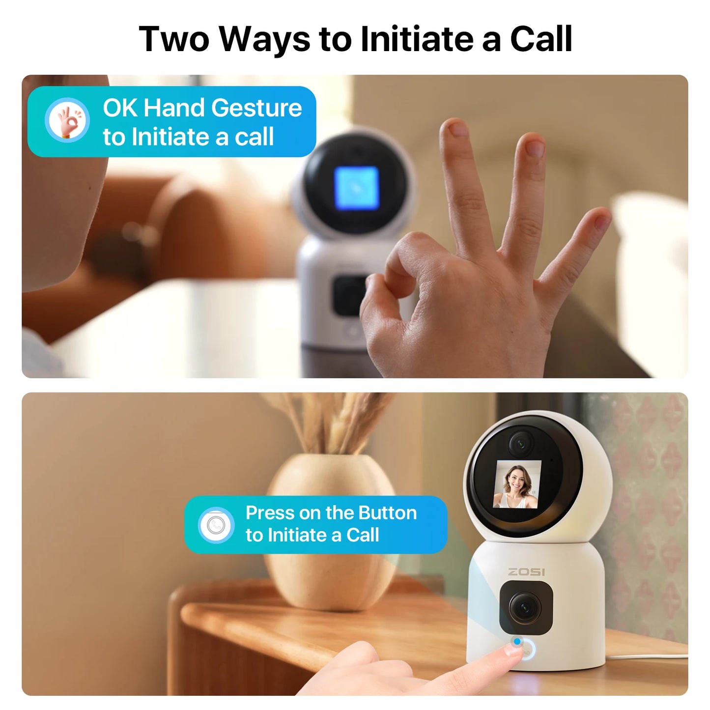 Smart Auto Tracking Home Security Camera