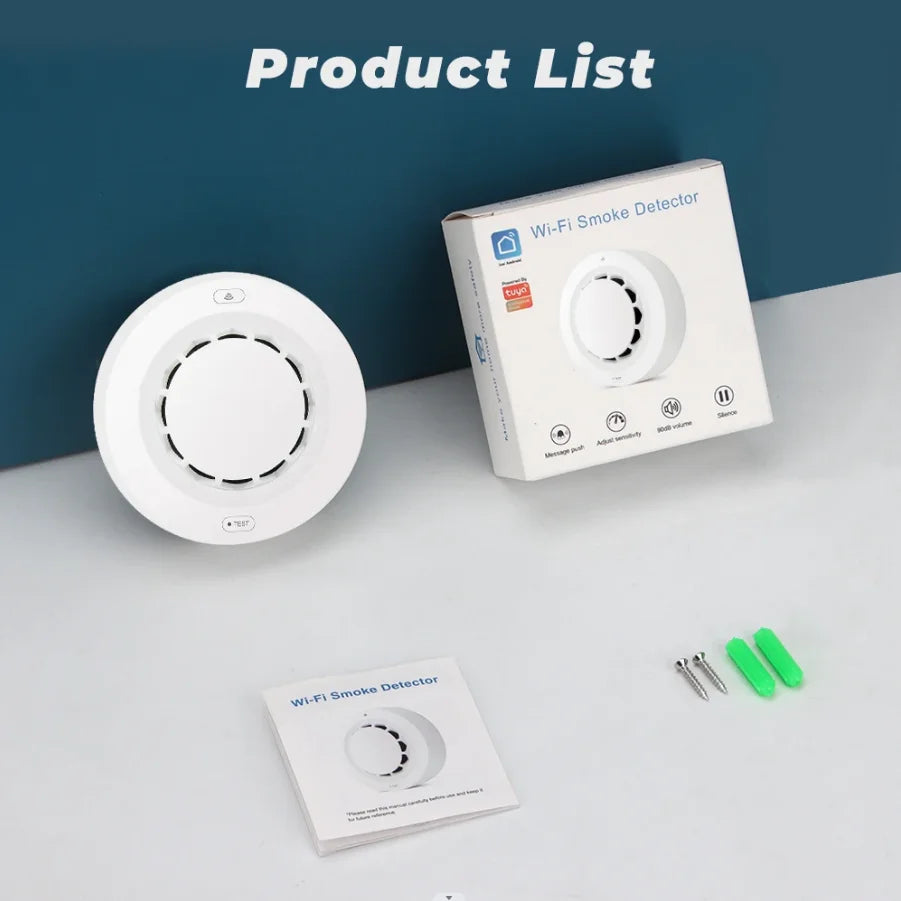 Smoke Fire Alarm Home Security System