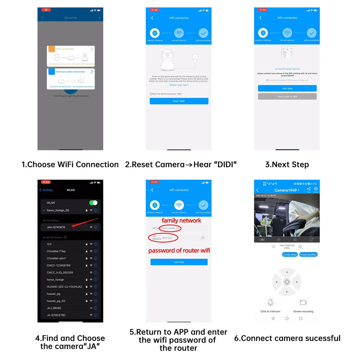 Smart WiFi Lenovo Dual Camera