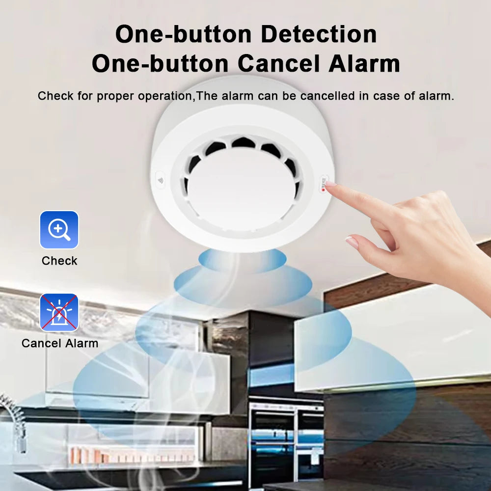Smoke Fire Alarm Home Security System