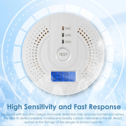 Independent CO Alarm Sensor