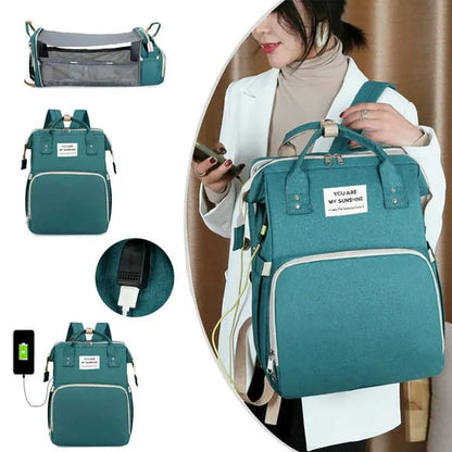 Fashionable Folding Mommy Bag and Baby Bag