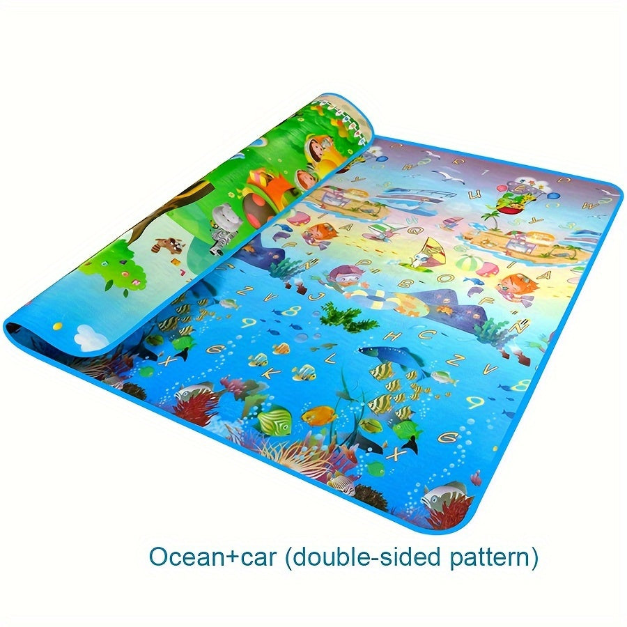 Moisture-proof Thickened Foam Mat, Portable Waterproof Folding Mat, For Outing, Seaside Beach Outdoor Picnic